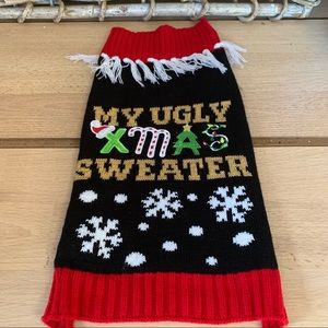 Dog ugly Christmas sweater